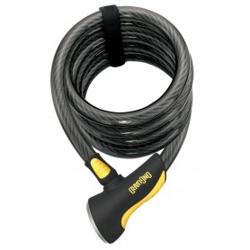 Onguard Dobermann Spiral cable lock 8027 185 cm Ø 15mm black
