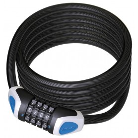 XLC number spiral cable lock RonaldBiggs Ø 15mm 1850mm black