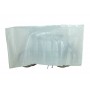 Bike protection cover Duo VK for 2 Bikes 130 x 250cm, white, incl. eyelets