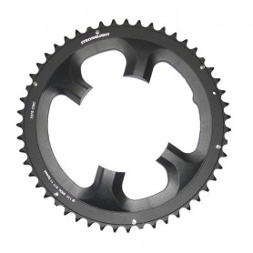 Stronglight Chainring Type 105-110mm external 49 teeth black 11-speed PCD 110mm