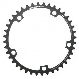 Stronglight Chainring E-Shifting 135D Campa internal 40 teeth black 11-speed PCD 135mm