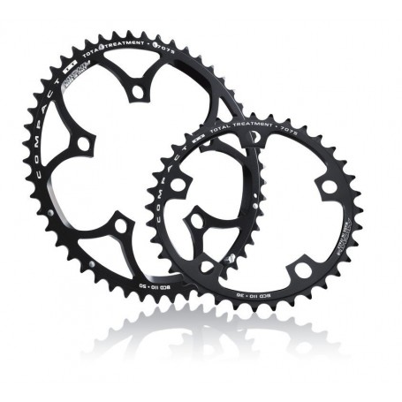 MICHE Chainring Compact PCD 110mm external 44 teeth black 9/10-speed