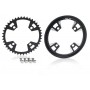 XLC Chainring for Bosch systems CR-E02 black 42 teeth incl. Cover PCD 104mm