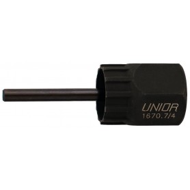 Unior sprocket puller incl. guide for Shimano cassette sprockets 1670.7/4