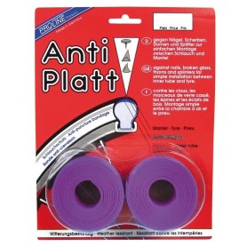 Inner lining anti-puncture per pair 57/60-622 purple 29 inch