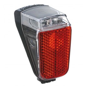 LED dynamo tail light Trelock Duo Top LS 633, black with parking light