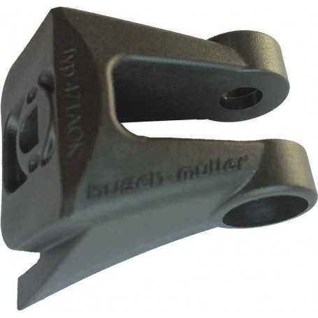 Busch & Müller Front light bracket for fork mounting black for Suntour NCX-E45, NCX-E25