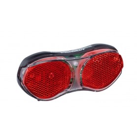 Stand tail light Piccadilly with LED for Pannier rack with parking light + capacitor