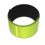 Reflective tape with roll up automatic per pieces yellow, 30x400mm