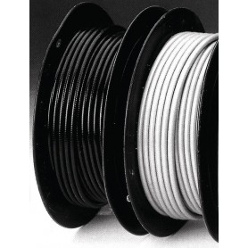 Brake cable cover with slide coating roll 30 m black