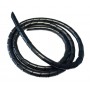 Spiral band black flexible 5m roll Ø 6mm can be shortened