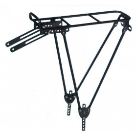Pannier rack black 16 - 20 inch