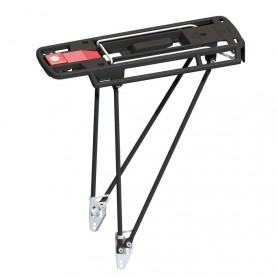 Pletscher Pannier rack Dual black,26-28 inch for Easy-Fix and KLICKfix