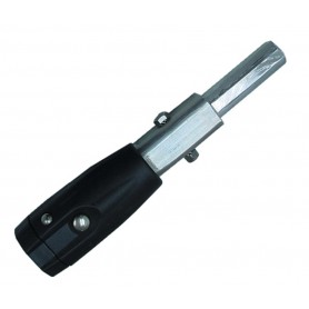 Weber drawbar connector without lock with foot and rebound strap square 25.0mm