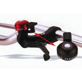 Nuvo Mini bell for Brake lever mount Alu incl. clamp black