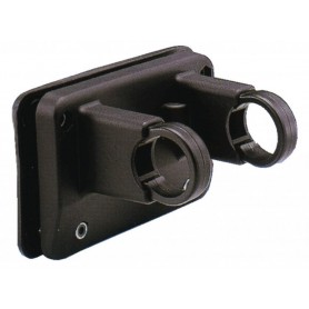 Korbhalter for handlebar mount fixed installation black