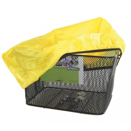 Rain protection cap for baskets for basket size 40X30cm yellow