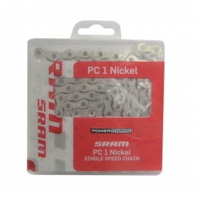 SRAM Chain PC 1 nickel 114 links 1/2 x 1/8