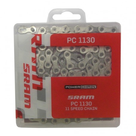 SRAM Derailleur chain PC-1130 HollowPin 114 links 11-speed with Power-Lock