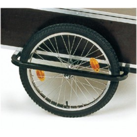 Spoke wheel with tires 20 inch for trailer 'Profi & Jumbo', axle 9.5