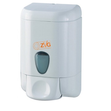 Soap dispenser plastic white ca 1000ml 20.1x11.2x12.8cm