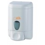 Soap dispenser plastic white ca 1000ml 20.1x11.2x12.8cm