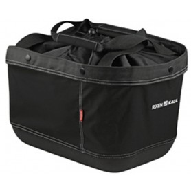 KLICKfix Shopping bag Alingo GT black 41x29x24cm for Racktime carrier