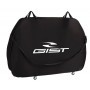 Bike transport bag for MTB/Racing black padded, with wheels + stand