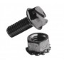 Mudguard screws set screw + nut M 5X12 Allen® key complete