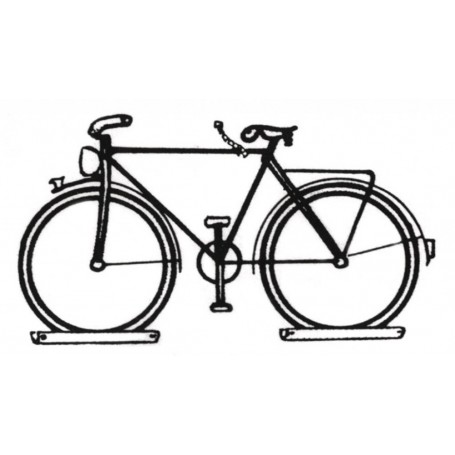 Fahrrad-Wandhalter 2-teilig inklusive Befestigungsmaterial