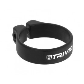TRIVIO Sattelstützenstopper Aluminium schwarz 31,6mm