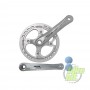 SunRace Crankset, FCS752 44 teeth 170 mm/silver with chain guard
